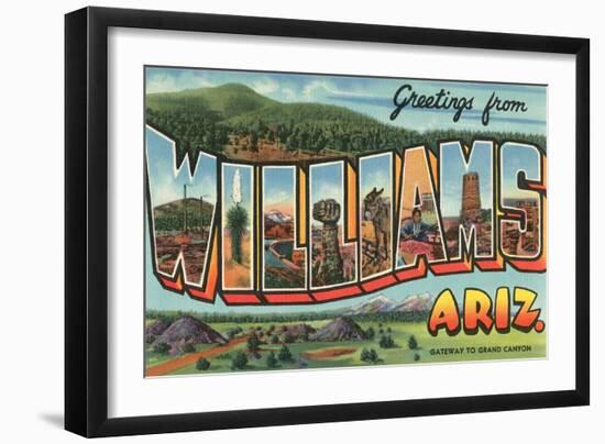 Greetings from Arizona-null-Framed Art Print