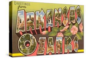 Greetings from Arkansas Ozarks-null-Stretched Canvas