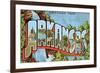 Greetings from Arkansas-null-Framed Premium Giclee Print