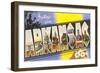 Greetings from Arkansas-null-Framed Art Print