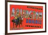 Greetings from Arlington Heights, Illinois-null-Framed Art Print