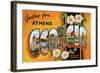 Greetings from Athens, Georgia-null-Framed Art Print