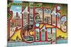 Greetings from Atlantic City, New Jersey-null-Mounted Art Print