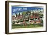 Greetings from Auburn, Alabama-null-Framed Art Print