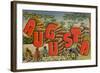 Greetings from Augusta, Georgia: a Busy Day in the Cotton Field, 1943-null-Framed Giclee Print