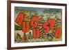 Greetings from Augusta, Georgia: a Busy Day in the Cotton Field, 1943-null-Framed Giclee Print