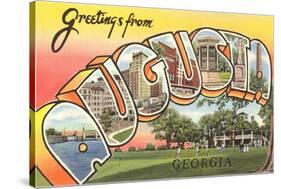 Greetings from Augusta, Georgia-null-Stretched Canvas