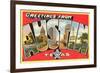 Greetings from Austin, Texas-null-Framed Premium Giclee Print