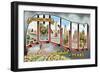 Greetings from Austin, Texas-null-Framed Art Print