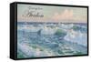 Greetings from Avalon, New Jersey, Seascape-null-Framed Stretched Canvas