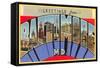 Greetings from Baltimore, Maryland-null-Framed Stretched Canvas