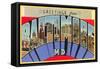 Greetings from Baltimore, Maryland-null-Framed Stretched Canvas