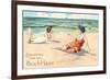 Greetings from Beach Haven, New Jersey-null-Framed Premium Giclee Print