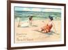 Greetings from Beach Haven, New Jersey-null-Framed Premium Giclee Print