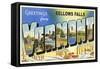 Greetings from Bellows Falls-null-Framed Stretched Canvas