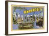 Greetings from Berkeley, California-null-Framed Art Print