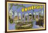 Greetings from Berkeley, California-null-Framed Art Print