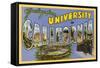 Greetings from Berkeley, California-null-Framed Stretched Canvas