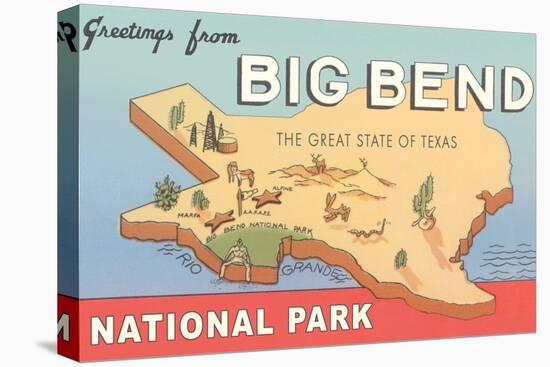 Greetings from Big Bend National Park-null-Stretched Canvas