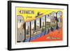 Greetings from Billings, Montana-null-Framed Art Print