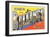 Greetings from Billings, Montana-null-Framed Art Print