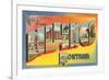 Greetings from Billings, Montana-null-Framed Premium Giclee Print