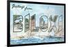 Greetings from Biloxi, Mississippi-null-Framed Art Print