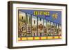 Greetings from Birmingham, Alabama-null-Framed Art Print