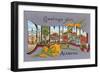 Greetings from Birmingham, Alabama-null-Framed Art Print