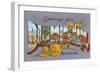 Greetings from Birmingham, Alabama-null-Framed Art Print