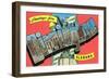 Greetings from Birmingham, Alabama-null-Framed Art Print