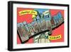 Greetings from Birmingham, Alabama-null-Framed Art Print