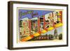 Greetings from Boise, Idaho-null-Framed Art Print