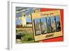 Greetings from Boise, Idaho-null-Framed Art Print