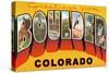 Greetings from Boulder, Colorado-null-Stretched Canvas
