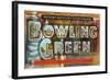 Greetings from Bowling Green, Kentucky-null-Framed Art Print