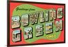 Greetings from Bowling Green, Ohio-null-Framed Art Print