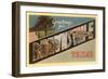 Greetings from Brownsville, Texas-null-Framed Art Print