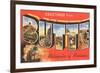 Greetings from Butte, Montana-null-Framed Premium Giclee Print