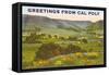 Greetings from Cal Poly, San Luis Obispo-null-Framed Stretched Canvas
