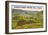 Greetings from Cal Poly, San Luis Obispo-null-Framed Art Print