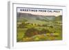 Greetings from Cal Poly, San Luis Obispo-null-Framed Art Print