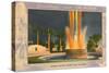 Greetings from California, Electric Fountain, Beverly Hills-null-Stretched Canvas