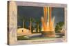 Greetings from California, Electric Fountain, Beverly Hills-null-Stretched Canvas