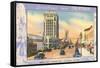 Greetings from California, Miracle Mile, Los Angeles, California-null-Framed Stretched Canvas