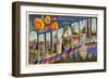 Greetings from California-null-Framed Art Print