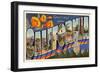 Greetings from California-null-Framed Art Print