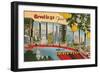 Greetings from California-null-Framed Art Print