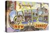 Greetings from Camden, New Jersey-null-Stretched Canvas