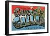 Greetings from Camp Callan, California-null-Framed Art Print